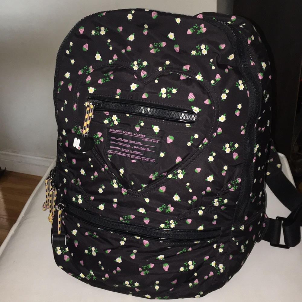Harajuku Lovers Academy backpack.